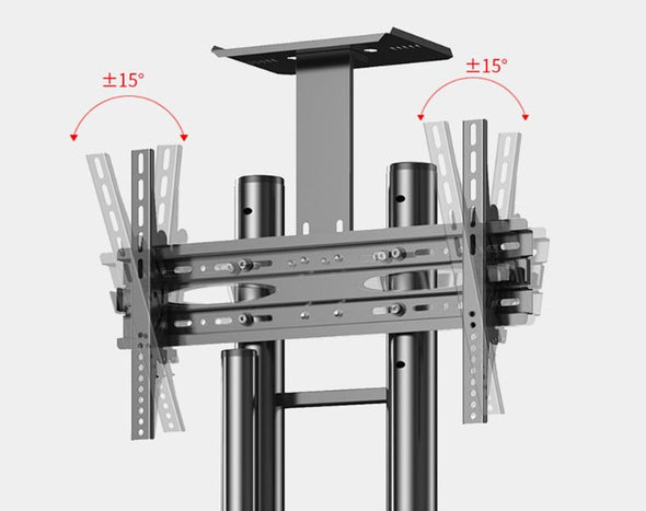 32" - 70" Portable TV Stand Trolley S800-32-70 