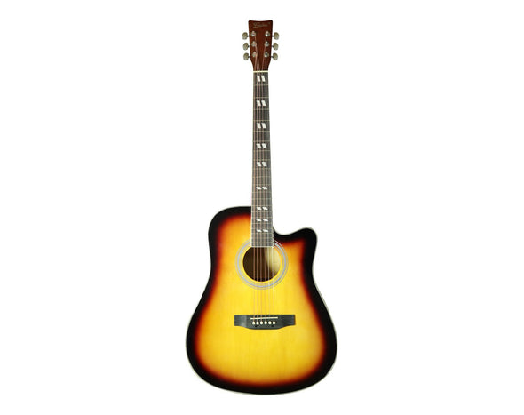 Freedom 41" Acoustic Guitar Cutaway Sunburst AC-41C-SB 