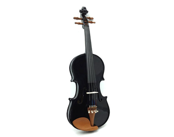 Full Size Acoustic Violin 4/4 with Case MV105-4/4 Black