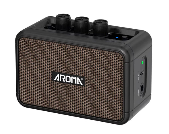 AROMA Portable Mini Guitar Amplifier with Bluetooth AG-04 