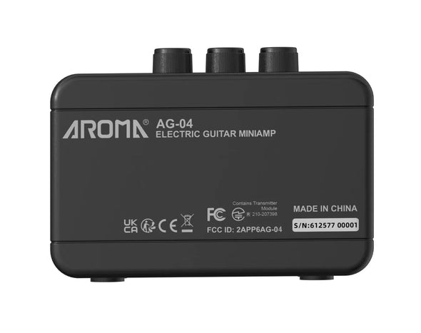 AROMA Portable Mini Guitar Amplifier with Bluetooth AG-04 