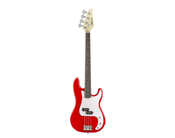 Freedom 4 String Electric Bass Guitar Red PB-MRD 