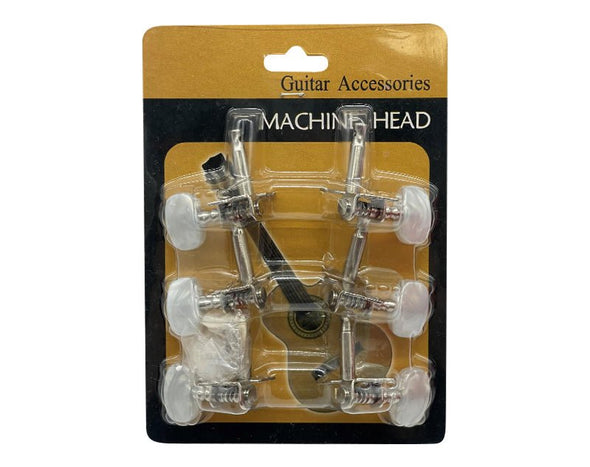 Tuning Pegs Machine Heads for Banjo 3L+3R Set 6pc B110 