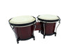 Freedom 6" & 7" Bongo Drums Wine Red ZHB-107-RED 