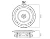 Bluetooth Amplifier + 8x6" Indoor Ceiling Speaker Package Cafe 174C+4xC62 