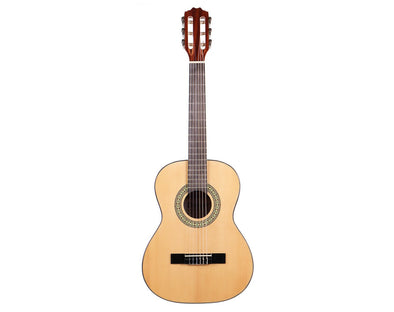 DENVER 3/4 Left Handed Classical Acoustic Guitar Natural DC34N-L-NAT 