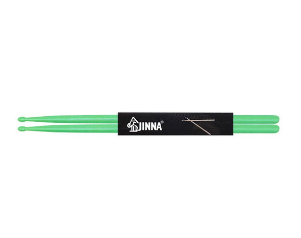 Two Pairs Drumsticks 5A Plastic Glow In The Dark Electronic Drums DS4-GLOW YellowGreen