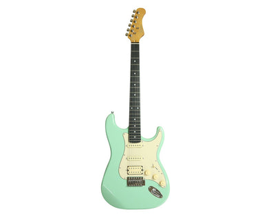 Freedom Full Size Electric Guitar Surf Green EG102SGR