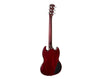 Freedom Full Size Electric Guitar SG Style Cherry Left Handed EL205-LEFT-SG-CH 