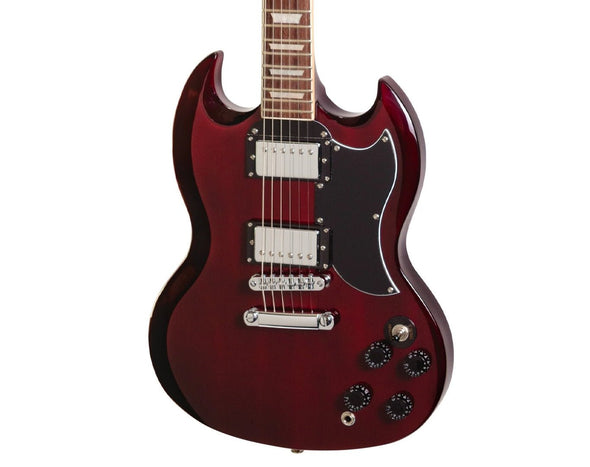 Freedom Full Size Electric Guitar SG Style Cherry EL205-SG-CH 