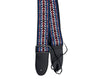 Freedom Guitar Strap Red White Blue GSTRAP3-HT107 