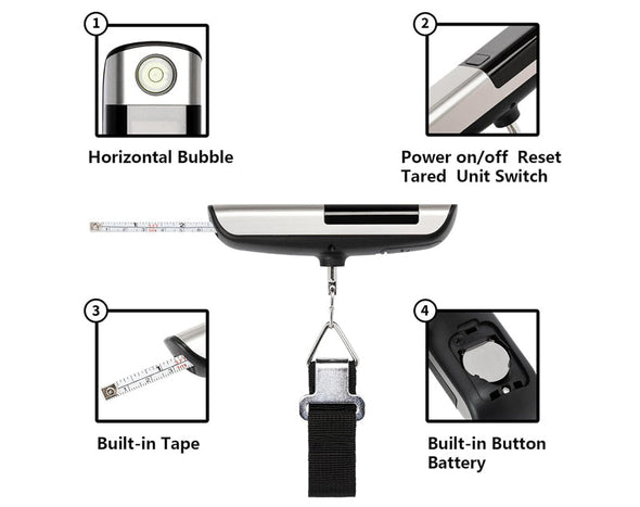 Digital Luggage Scale HYE0907 