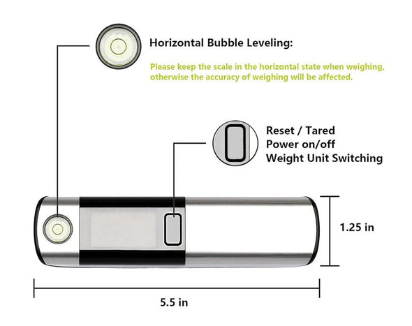 Digital Luggage Scale HYE0907 