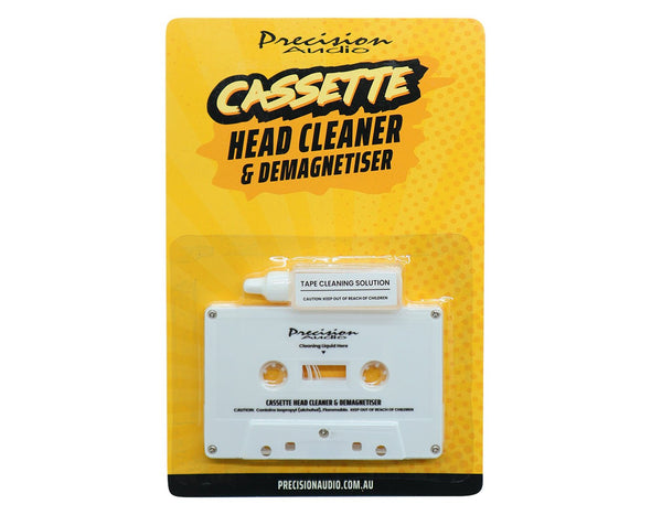 Cassette Head Cleaner & Demagnitiser Tape Radio Cassette Player 