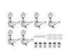 Tuning Pegs Machine Heads for Electric Guitars 6-in-Line Chrome 6pc K805 