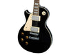 Left Hand Full Size Electric Guitar LP Style 6 String Linden Humbuckers Black EL-LC-BLK 