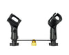 Precision Audio Dual Wired Microphone Holder Clip-On M21 