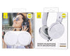 Moveteck Wired Headphones with Microphone 3.5mm Plug White NC3208 