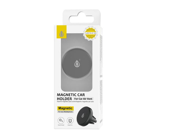 Moveteck Universal Car Magnetic Air Vent Smart Phone Holder Black NE5216 