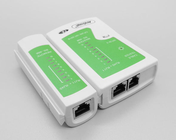 Andowl Network Cable Tester Ethernet Test RJ11 RJ45 25mA Q-314 