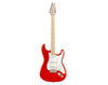 Freedom 6 String Electric Guitar Red 3m Cable Tremolo Arm ST-RD 