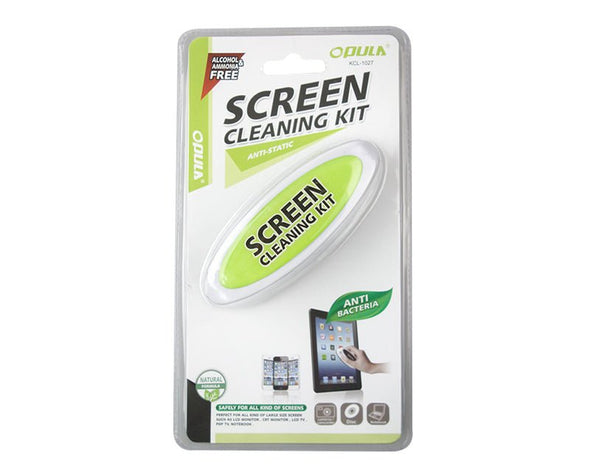 Opula Glass LCD Screen Cleaning Kit | Sponge Brush and Solution Spray 