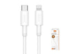 Moveteck Type-C to Lightning Cable Fast Charging Data Cable IP8 X 12 13 14 2m 3A 30W TB1326 White