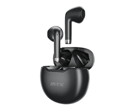 Moveteck Wireless Bluetooth Earbuds with Charging Case TC3308 Black