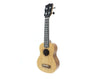 21" Premium Soprano Ukulele 4 String Acoustic Guitar UK05 Light Natural