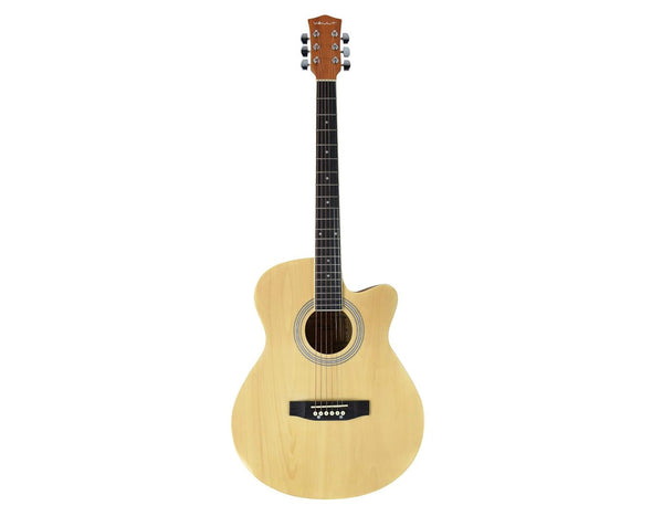 40" Acoustic Guitar Cutaway Natural VAULT-EA20 