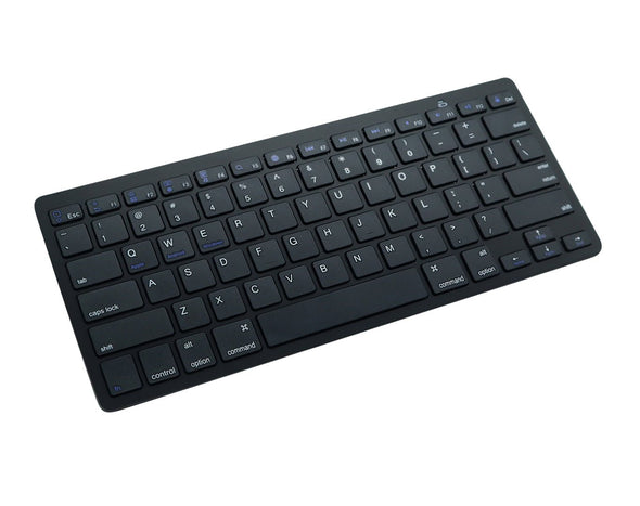 Wireless Computer Keyboard Bluetooth for Mac Windows PC Black