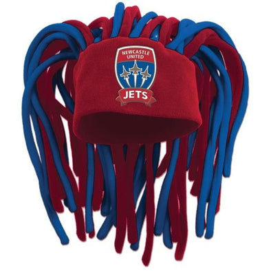 Fun Hat Dreadlocks Newcastle Jets 